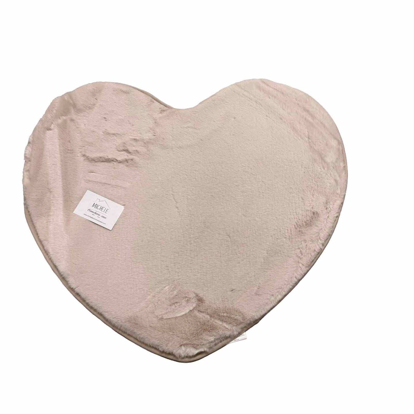 Tappeto soffice Cuore, con antiscivolo