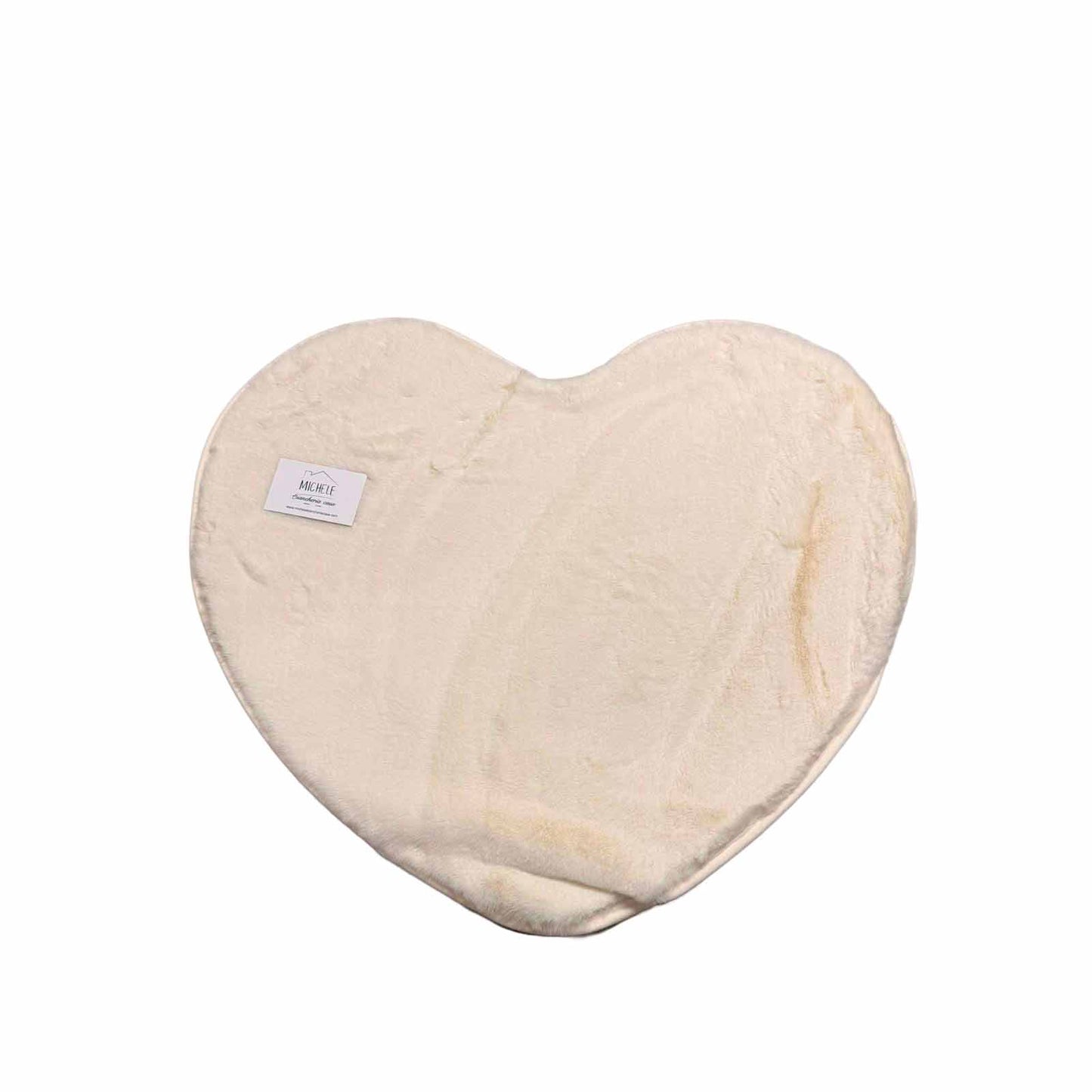 Tappeto soffice Cuore, con antiscivolo