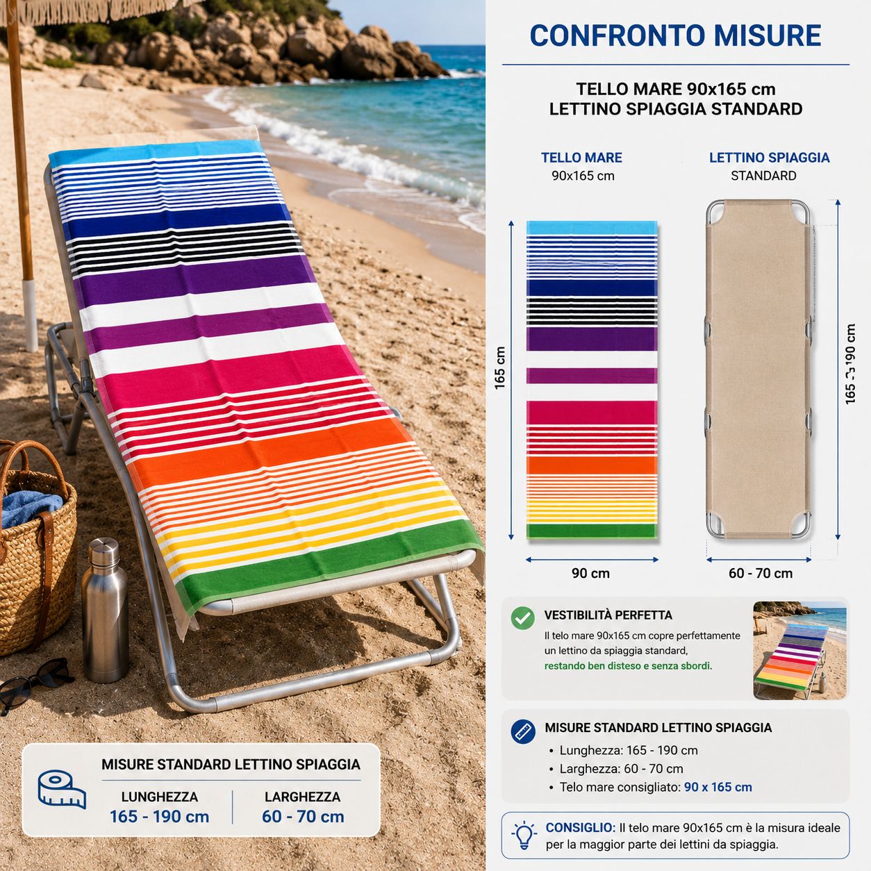 Teli mare arcobaleno