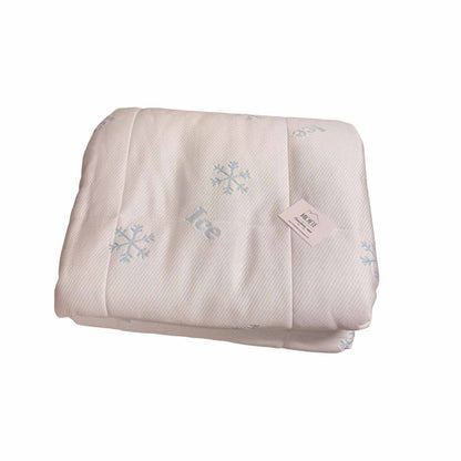 Topper Matrimoniale Rinfrescante Ice – Coprimaterasso in Memory Foam con Fasce Elastiche