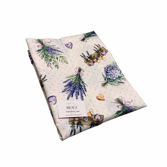 Tovaglia Antimacchia “Lavanda Provenzale” – 6 Posti e 8/12 Posti Fantasia Lavanda