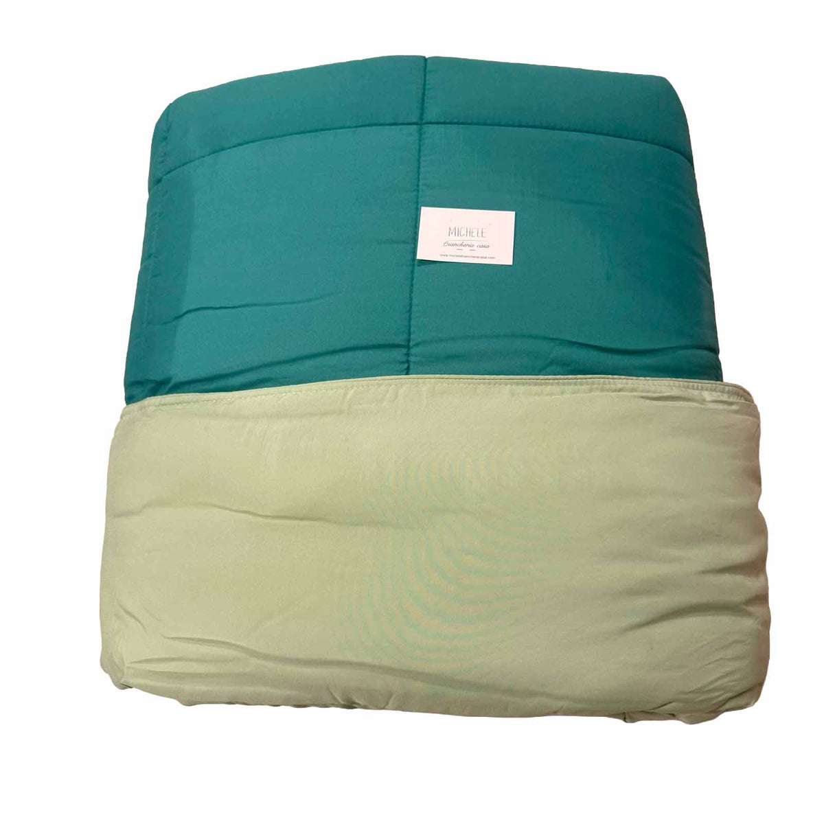 Trapunta Matrimoniale Double Face Effetto Piuma 260x260 cm in Morbida Microfibra, vari colori