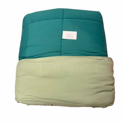 Trapunta Matrimoniale Double Face Effetto Piuma 260x260 cm in Morbida Microfibra, vari colori
