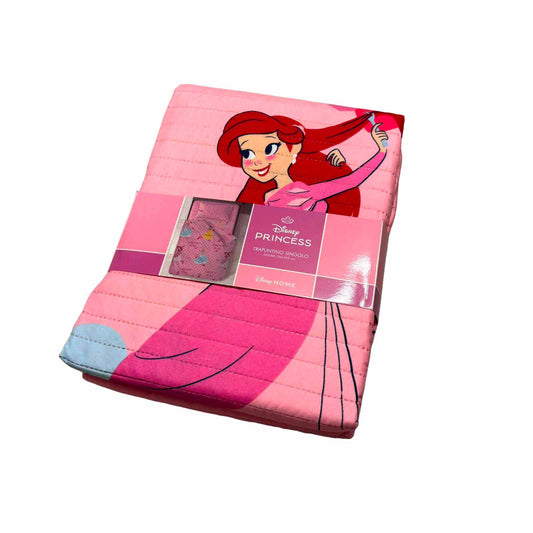 Trapuntino Letto Singolo Principesse – Copriletto Estivo Bambina Rosa